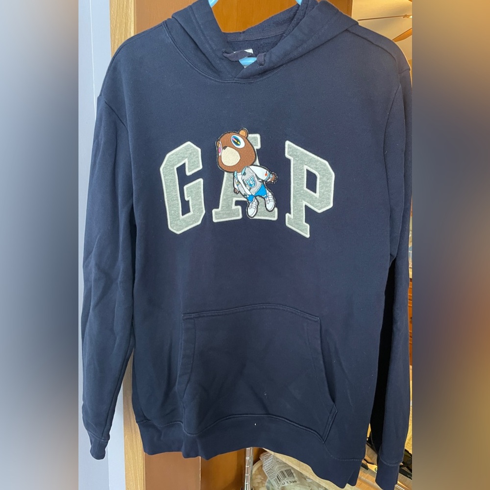 Yeezy x GAP bootleg Hoodie, medium navy